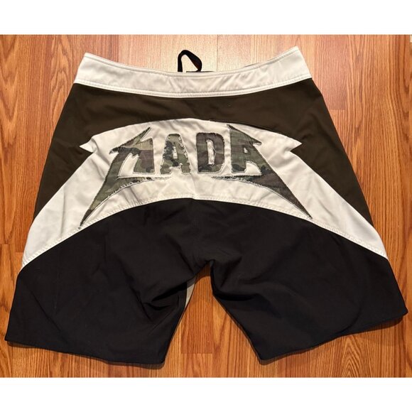 Mada Board Shorts Mens 36 12" Colorblock Beach Swim Trunks - Picture 1 of 7